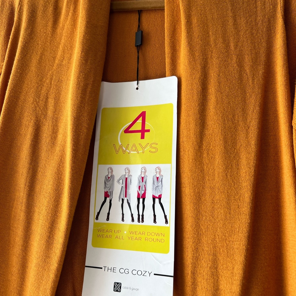 The CG Cozy 4ways wrap top (cable and gauge)